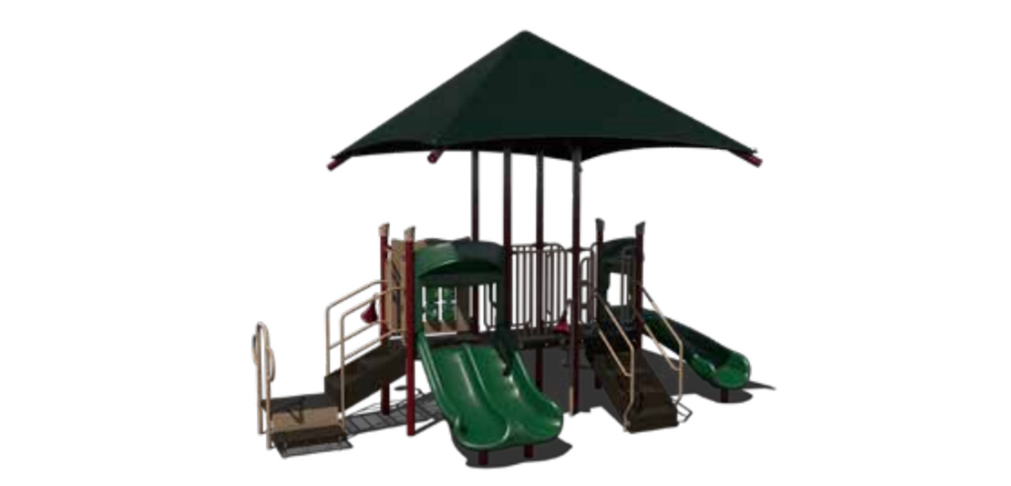QUICK SHIP - Child Works Playground Structures, Age: 2-5 , ADA | PS3-70693