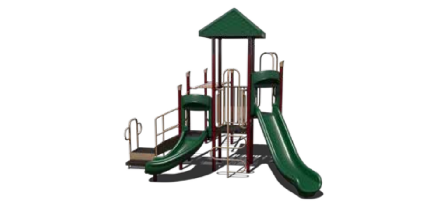 QUICK SHIP - Child Works Playground Structures, Age: 5-12, ADA | PS3-72329