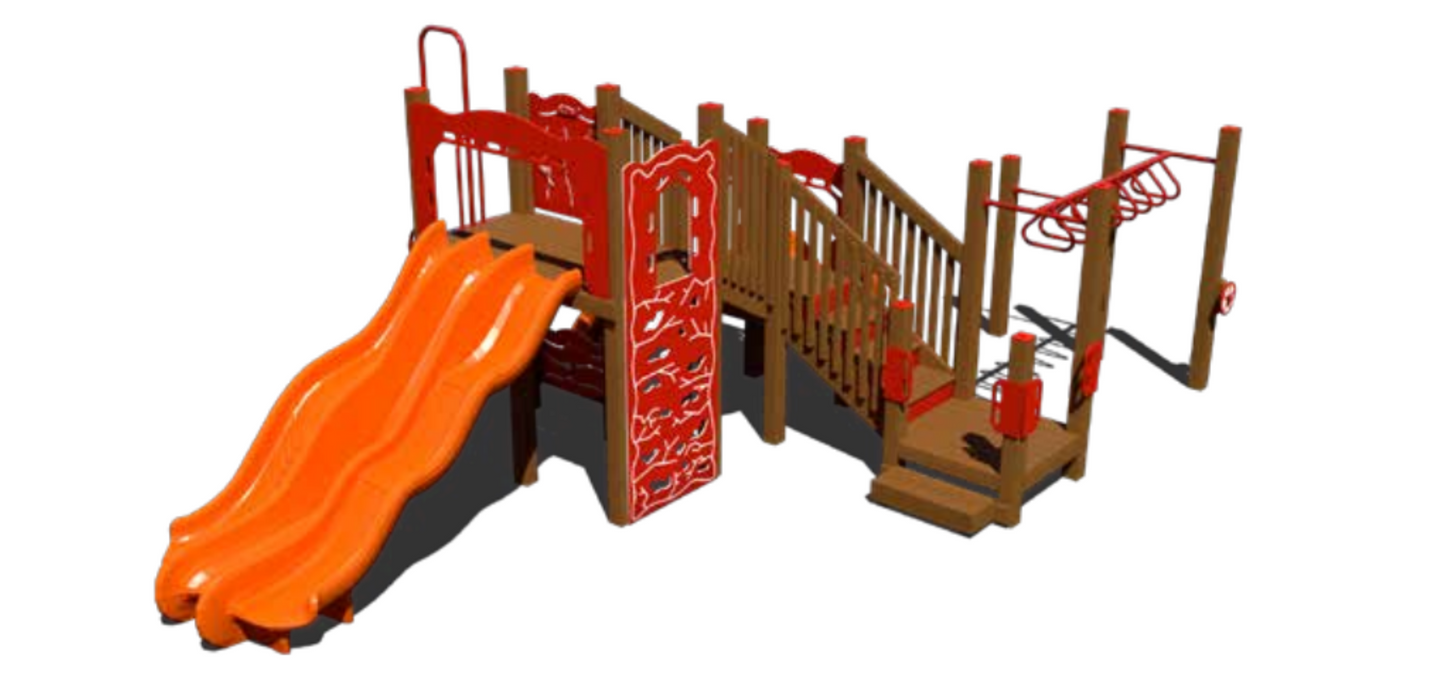 Child Works Playground Structures, Age: 5-12, ADA | GFP-20572