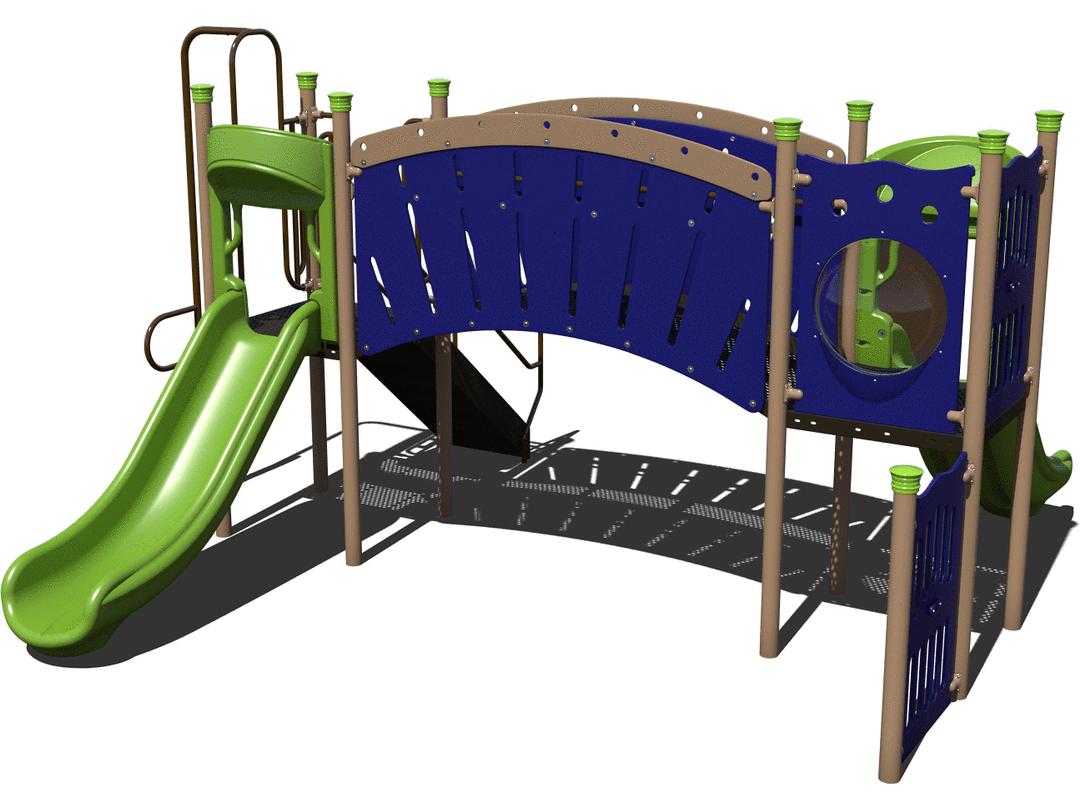 Child Works Playground Structures, Age: 2-12, ADA | CW-0029