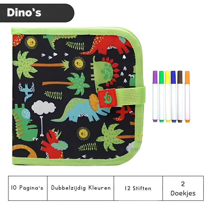 DoodleBook™ – Herbruikbaar Doodle Boek - LittleWonders