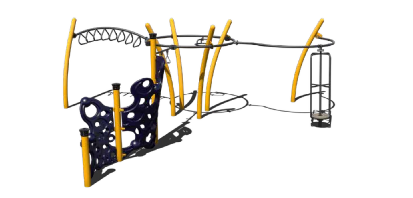 Child Works Playground Structures, Age: 5-12, ADA | CW-0060