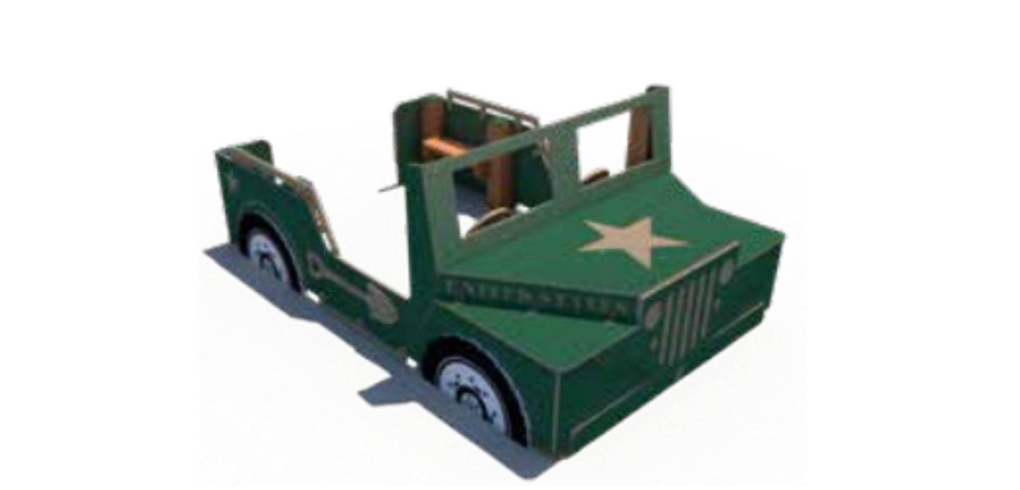 Recycled Off-Road Military Vehicle | RECF0032XX