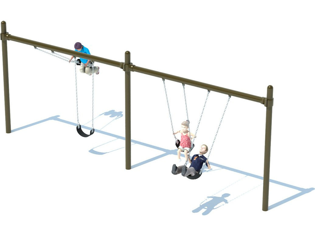 5" Single Post Frame - 2 Bay | TFR0629XX