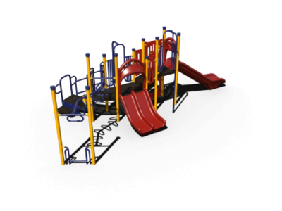 Child Works Playground Structures, Age: 5-12, ADA | CW-0007