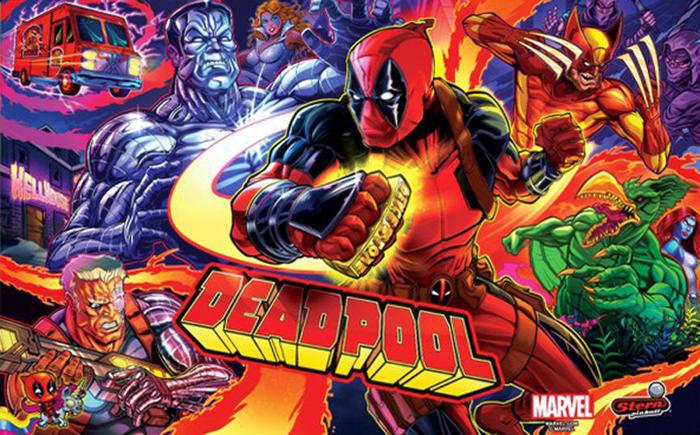Deadpool Pro Translite by Stern Pinball - LittleWonders