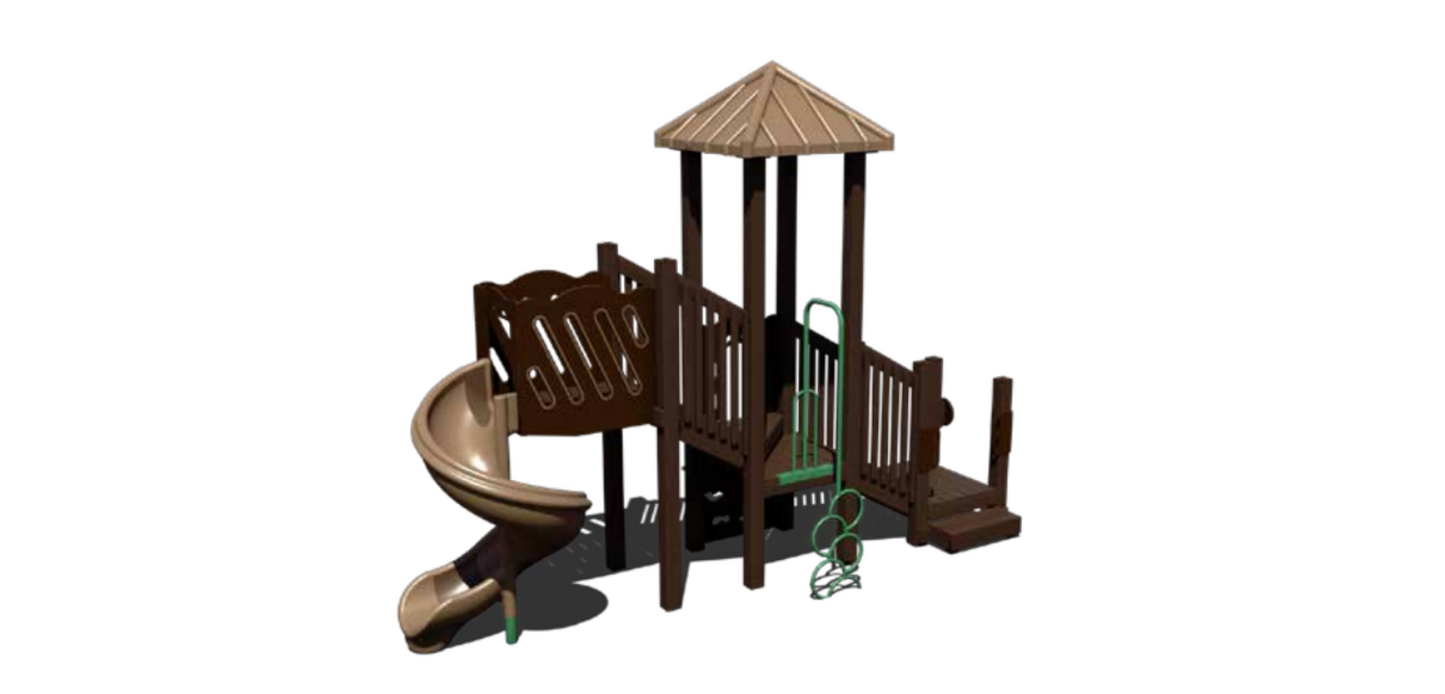 Child Works Playground Structures, Age: 2-12, ADA | GFP-20439
