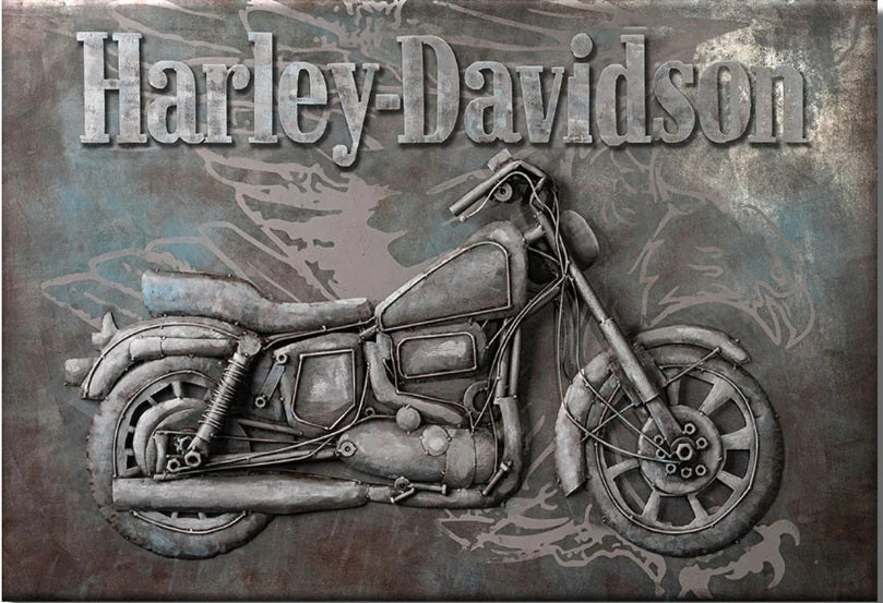 Harley-Davidson Metal Wall Art - LittleWonders