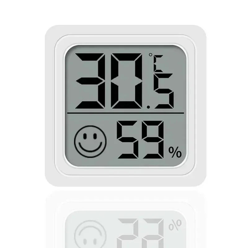 MiniTemp™ Mini LCD Thermometer/Hygrometer 4 Stuks - LittleWonders