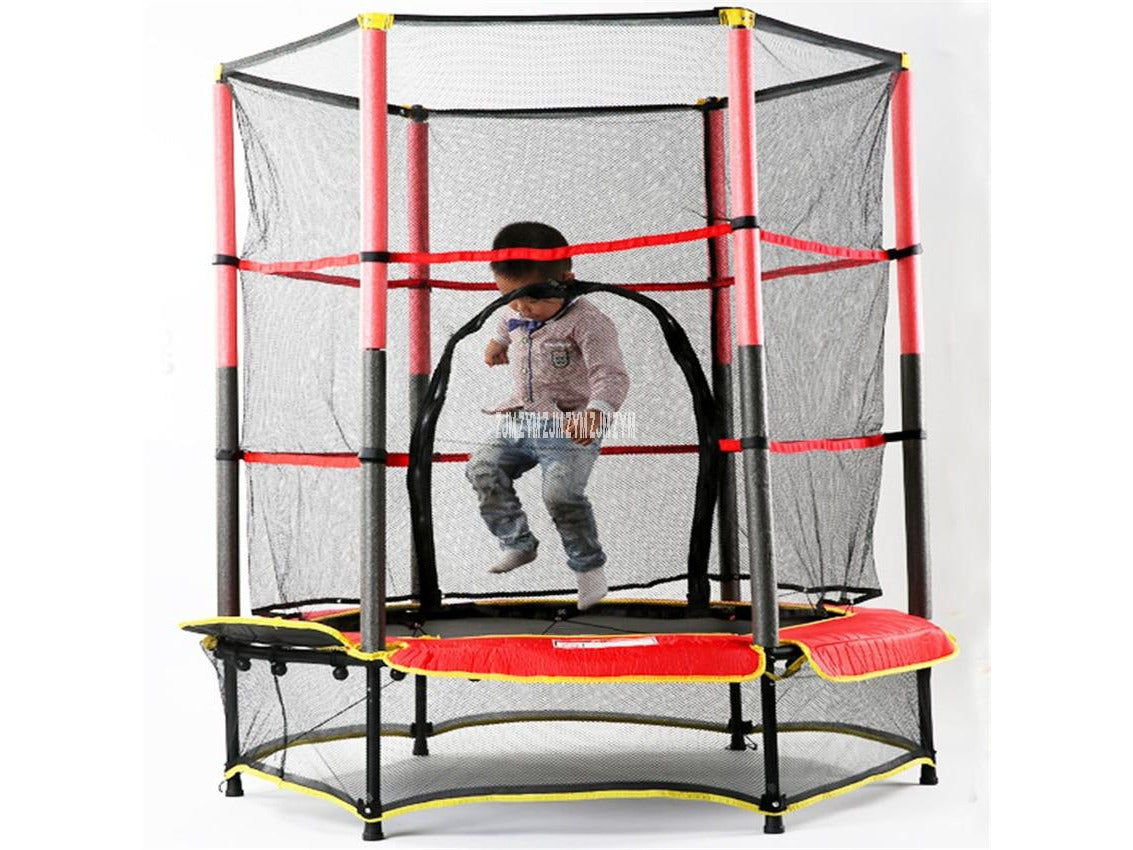 Kids Safe Trampoline. Round for Indoor and outdoor fun