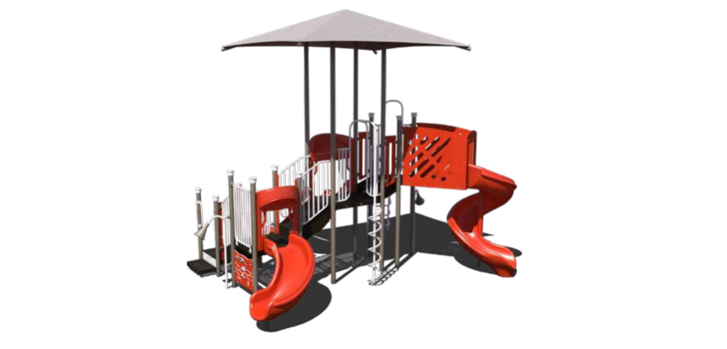 Child Works  Playground Structures, Age:  5-12, ADA | CW-0049
