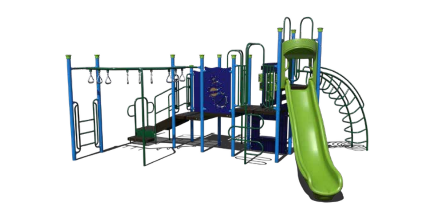 Child Works  Playground Structures, Age: 5-12, ADA | CW-0074
