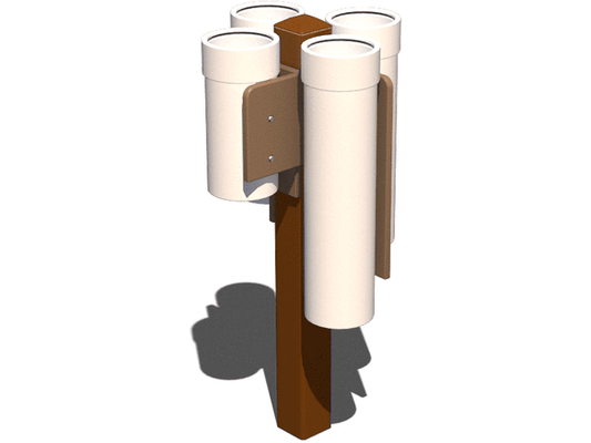SINGLE POST BONGOS - FREESTANDING