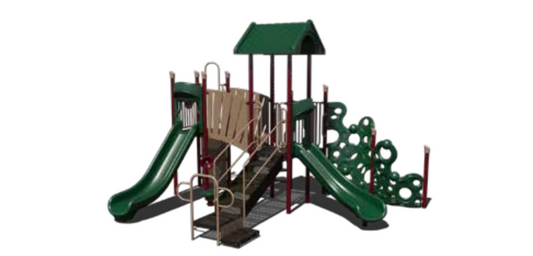 QUICK SHIP  Child Works  Playground Structures, Age:  2-12, ADA | PS3-31905