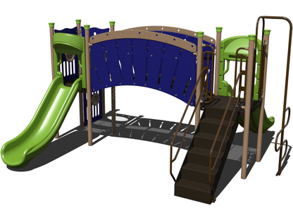 Child Works  Playground Structures, Age:  2-12, ADA | CW-0029