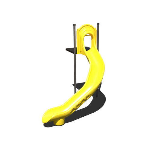 Starglide Open Entrance 7' Curved Left | SPI0088