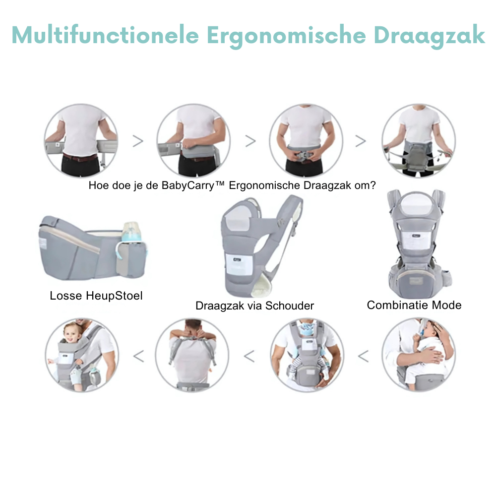 BabyCarry™ Ergonomische Draagzak - LittleWonders