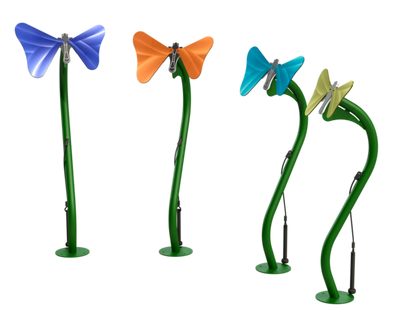 TL - Turquoise Butterfly - Inground Mount | BFLY-T-IG-SRP