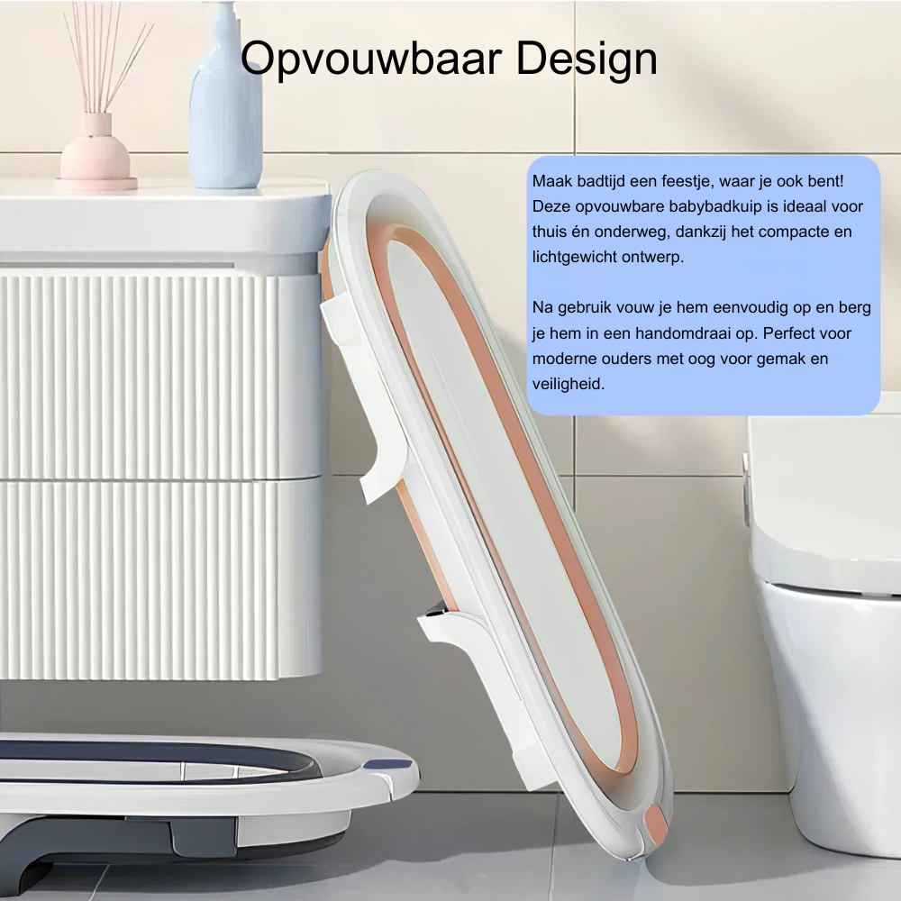 BabyBathe™ – De Opvouwbare Babybadkuip - LittleWonders