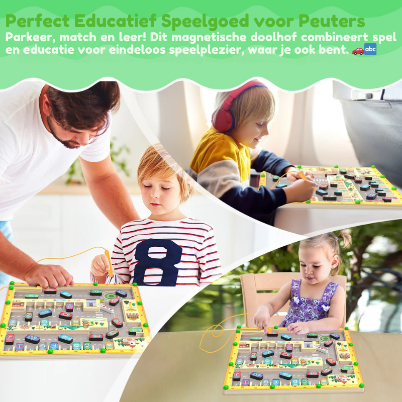MagnaMaze™ – Educatief Magnetisch Doolhof - LittleWonders