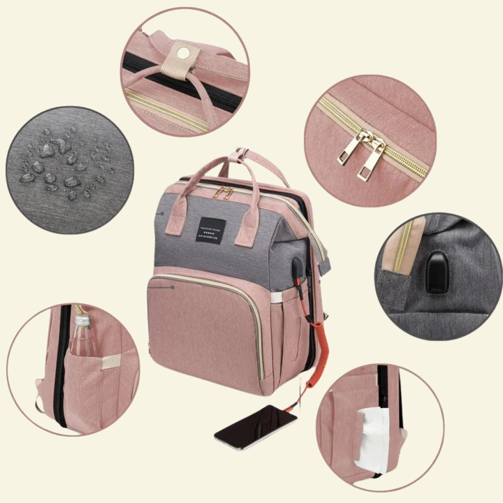 CarryNest™ – Luxe Verzorgingsrugzak - LittleWonders