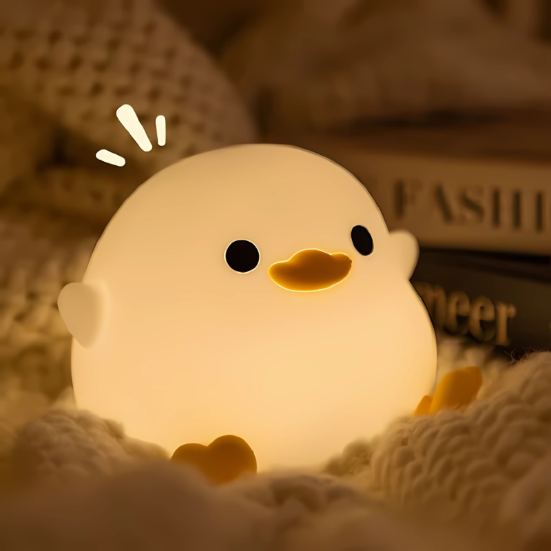 QuackGlow™ – Knijpbare Nachtlamp voor de Kleintjes - LittleWonders