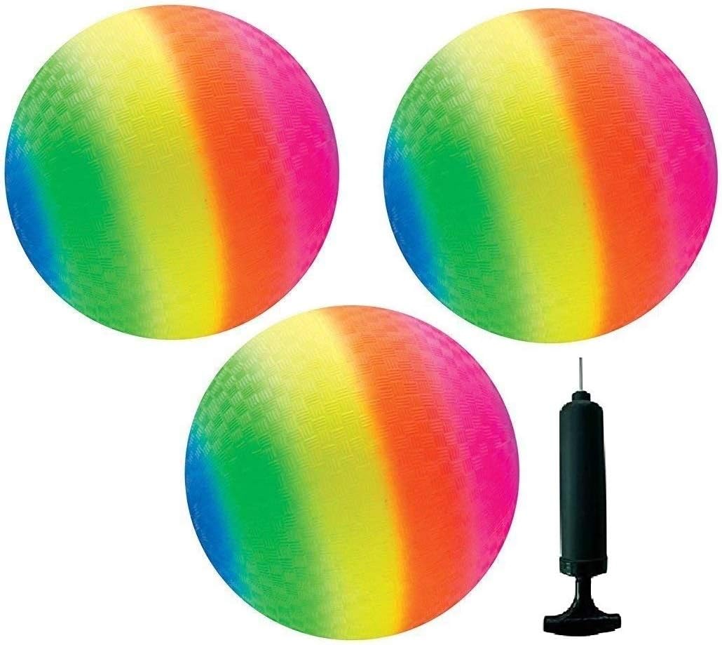 8.5" Playground Balls (Set of 3) - RY/YL/KL | SP85R_KIT