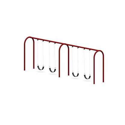 Double Bay Arch Swing Set | SWG-00042