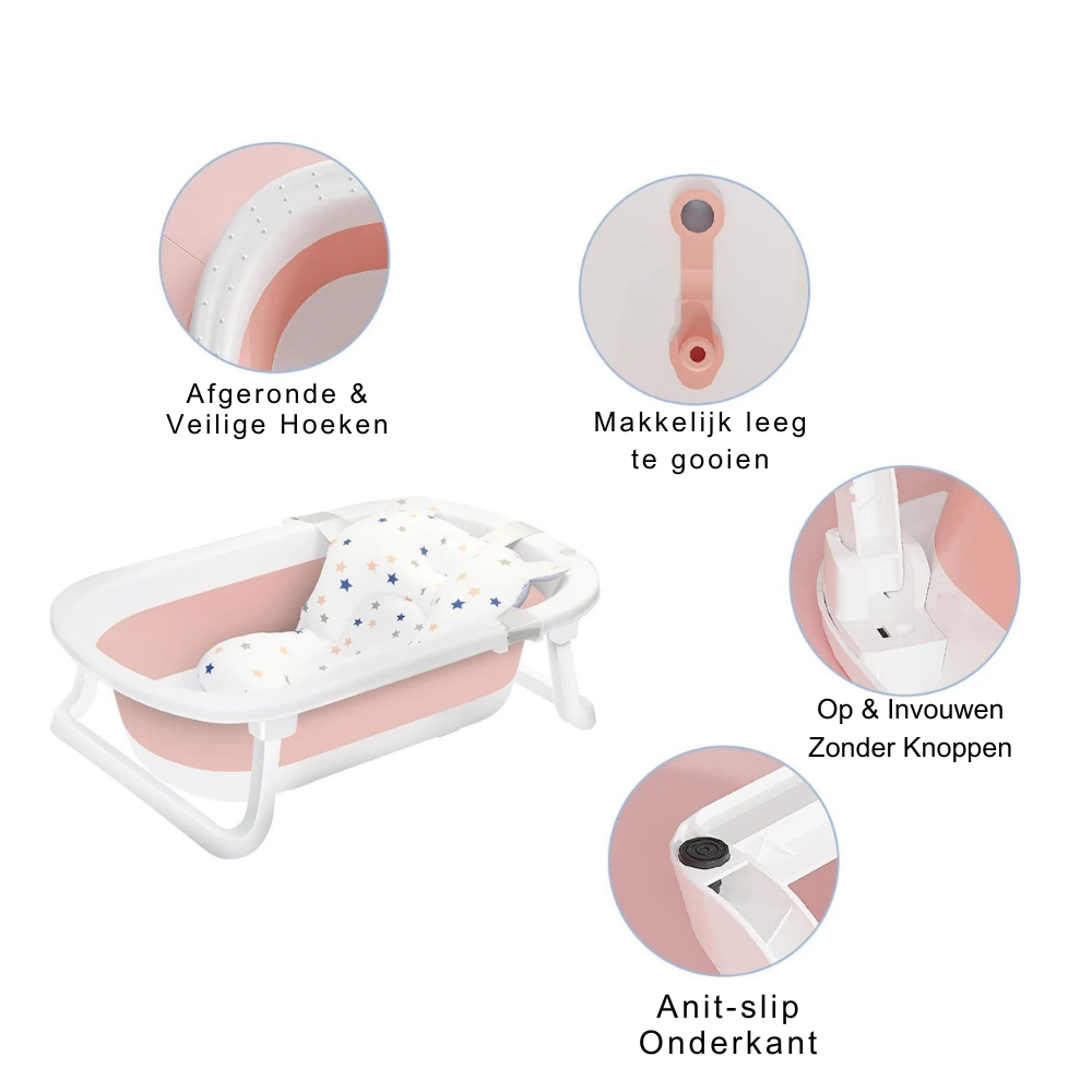 BabyBathe™ – De Opvouwbare Babybadkuip - LittleWonders
