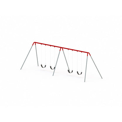 Bi-Pod Double Bay Swing Set | SWG-00062