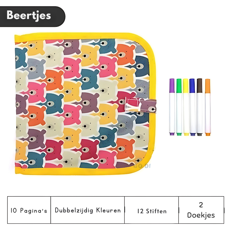 DoodleBook™ – Herbruikbaar Doodle Boek - LittleWonders