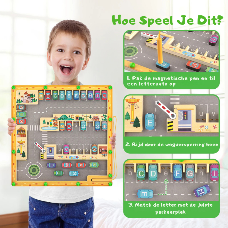 MagnaMaze™ – Educatief Magnetisch Doolhof - LittleWonders