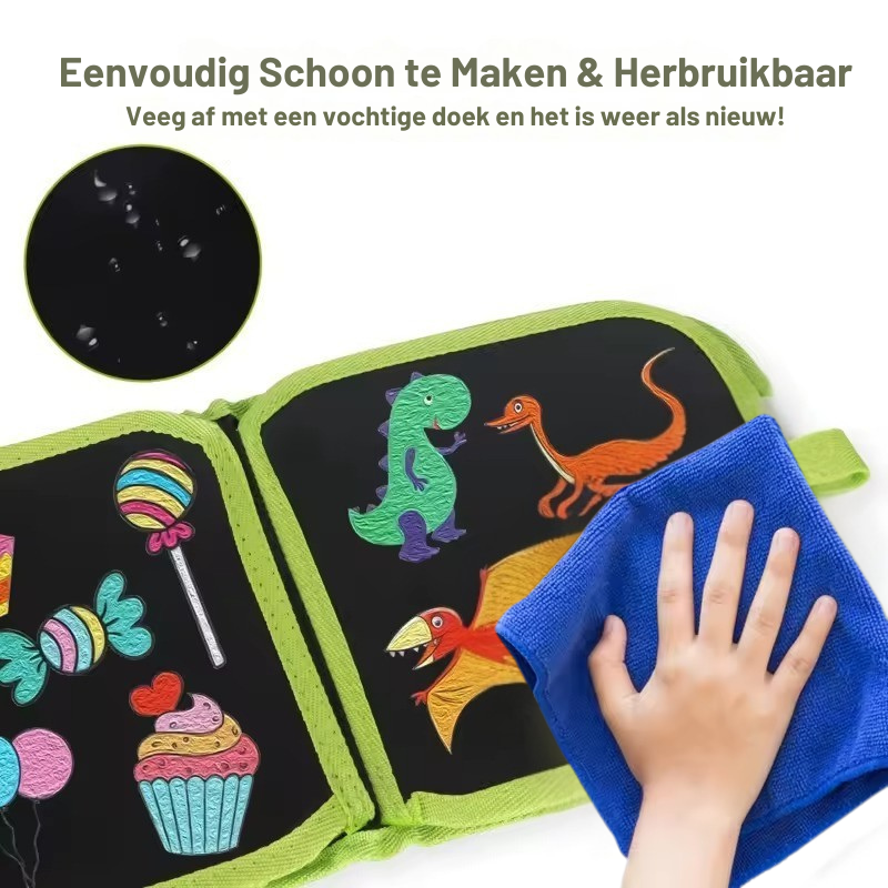 DoodleBook™ – Herbruikbaar Doodle Boek - LittleWonders