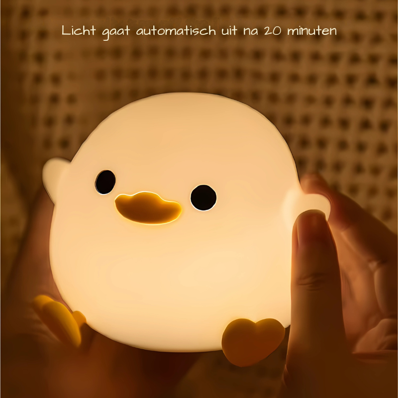 QuackGlow™ – Knijpbare Nachtlamp voor de Kleintjes - LittleWonders