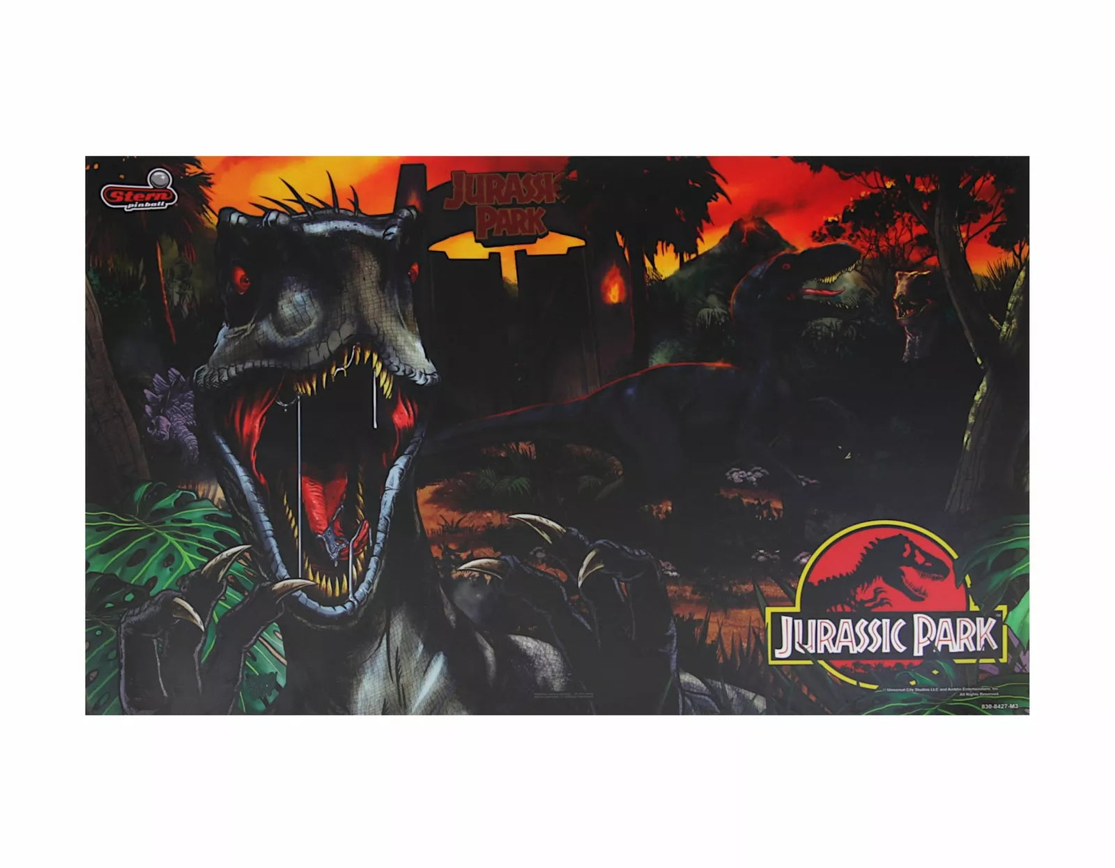 Jurassic Park Premium Translite by Stern Pinball - LittleWonders