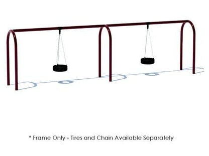 5" Arched Frame Tire Swing - 2 Bay | 90015992XX