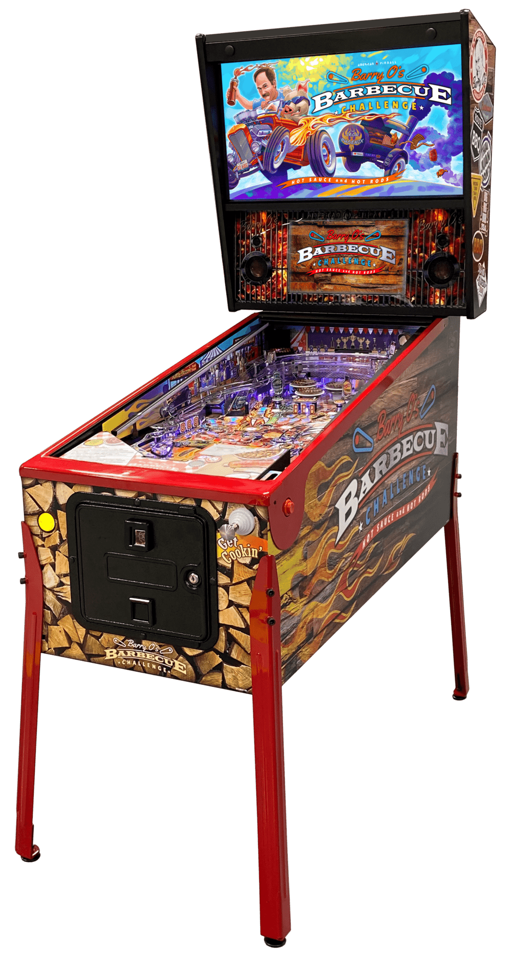 Barry O's Barbecue Challenge BBQ Limited Edition by American Pinball - LittleWonders