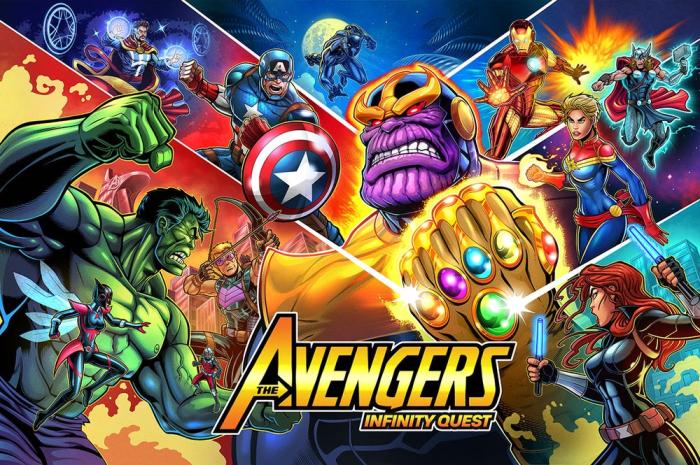 Avengers Infinity Quest Pro Translite by Stern Pinball - LittleWonders