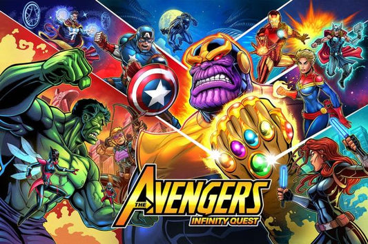 Avengers Infinity Quest Pro Translite by Stern Pinball - LittleWonders
