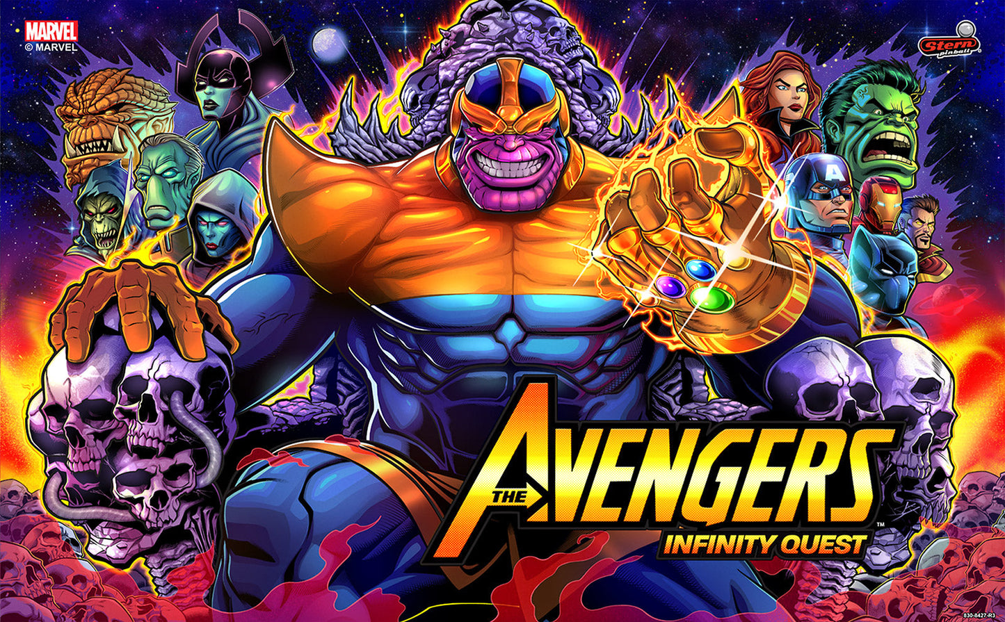Avengers Infinity Quest Premium Translite by Stern Pinball - LittleWonders