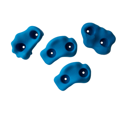 Climbing Rock Holds, Set Of 4 - Colors: Blue Or Green | CRH