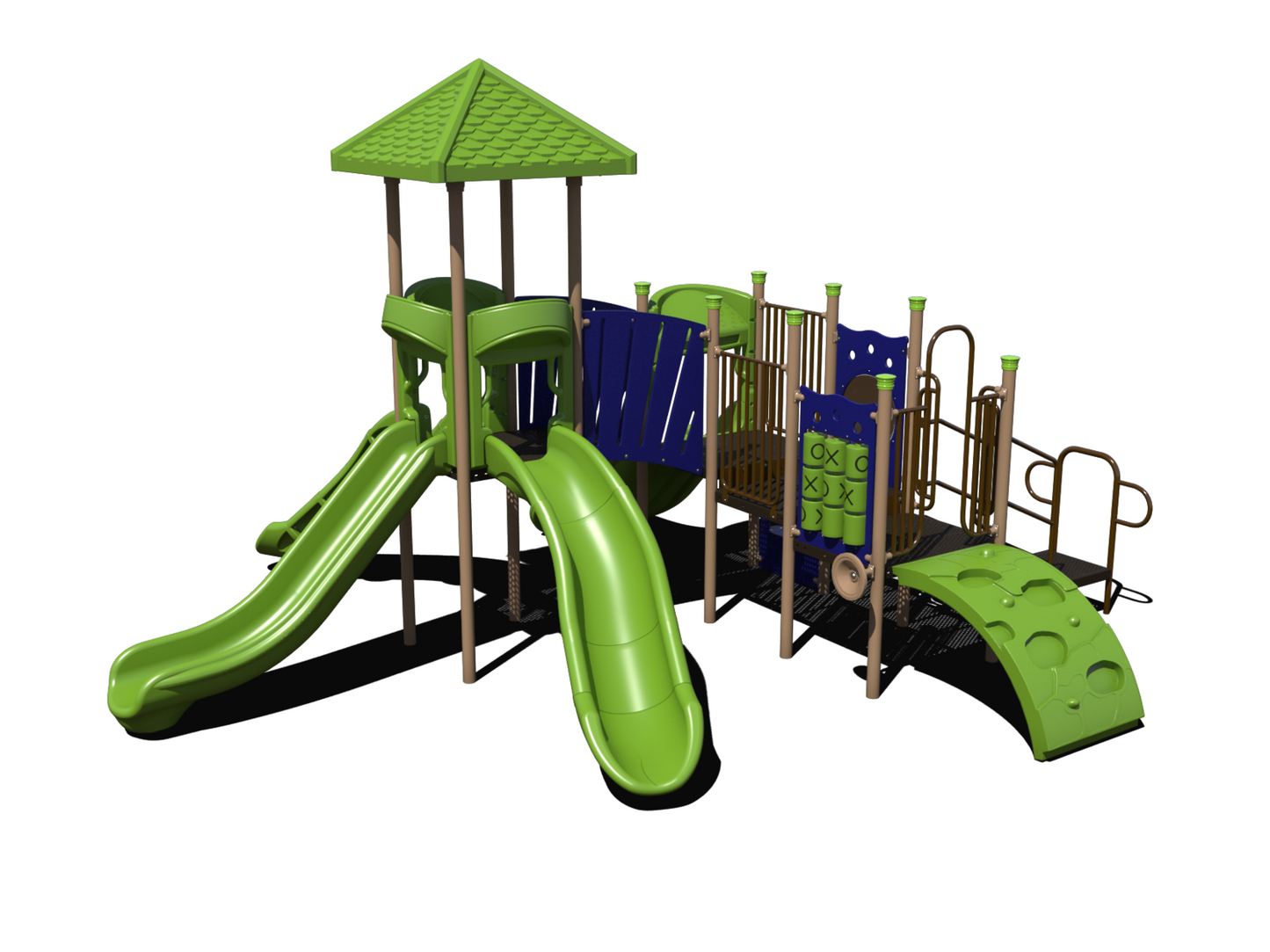 Child Works  Playground Structures, Age:  2-12, ADA | CW-0005