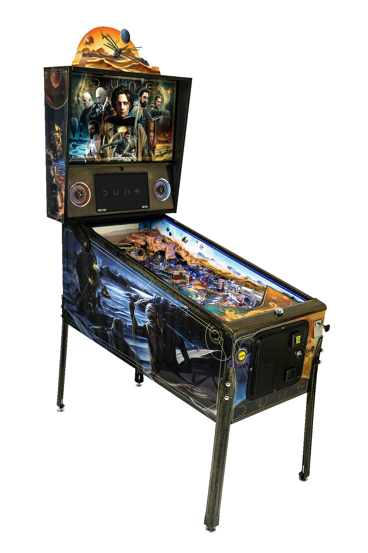 DUNE Pinball Machine by Barrels of Fun Pinball - LittleWonders