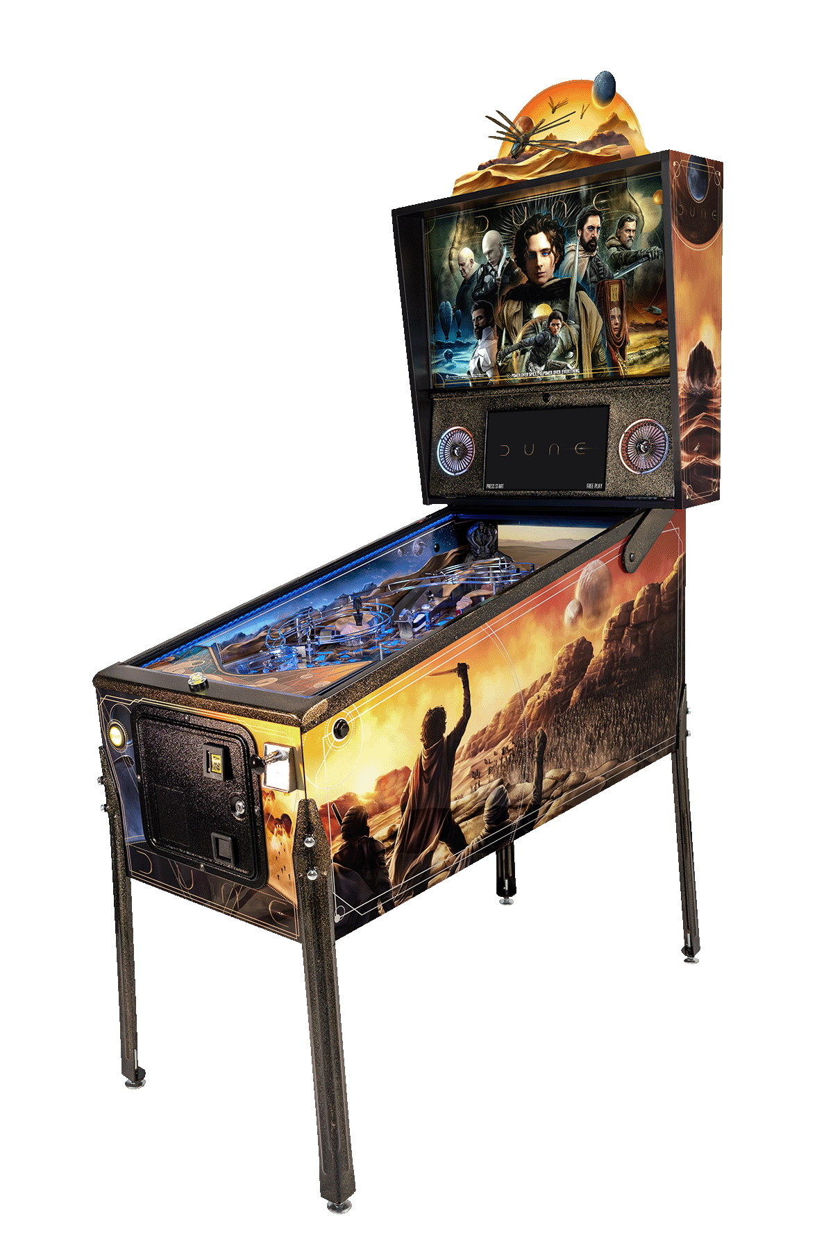 DUNE Pinball Machine by Barrels of Fun Pinball - LittleWonders