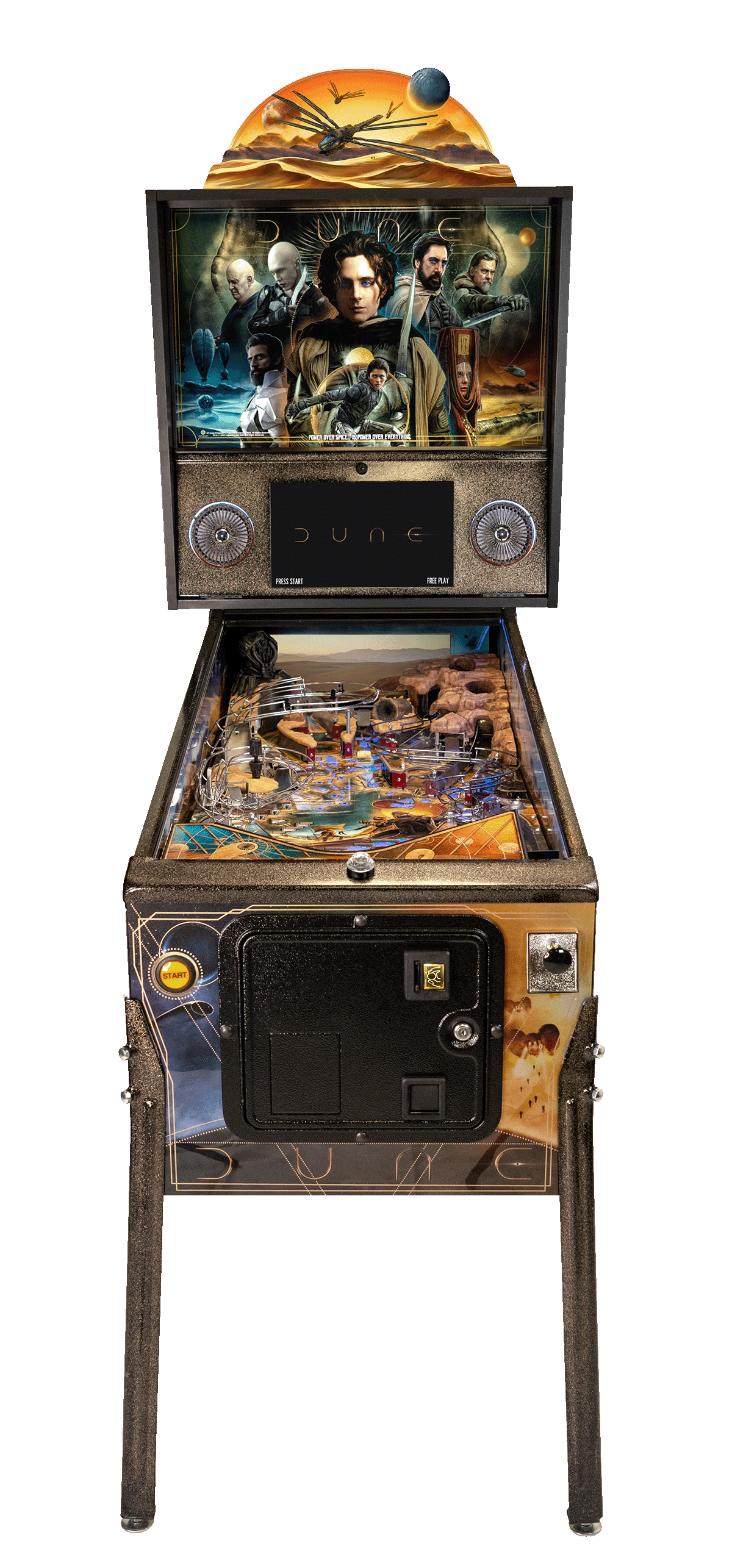 DUNE Pinball Machine by Barrels of Fun Pinball - LittleWonders