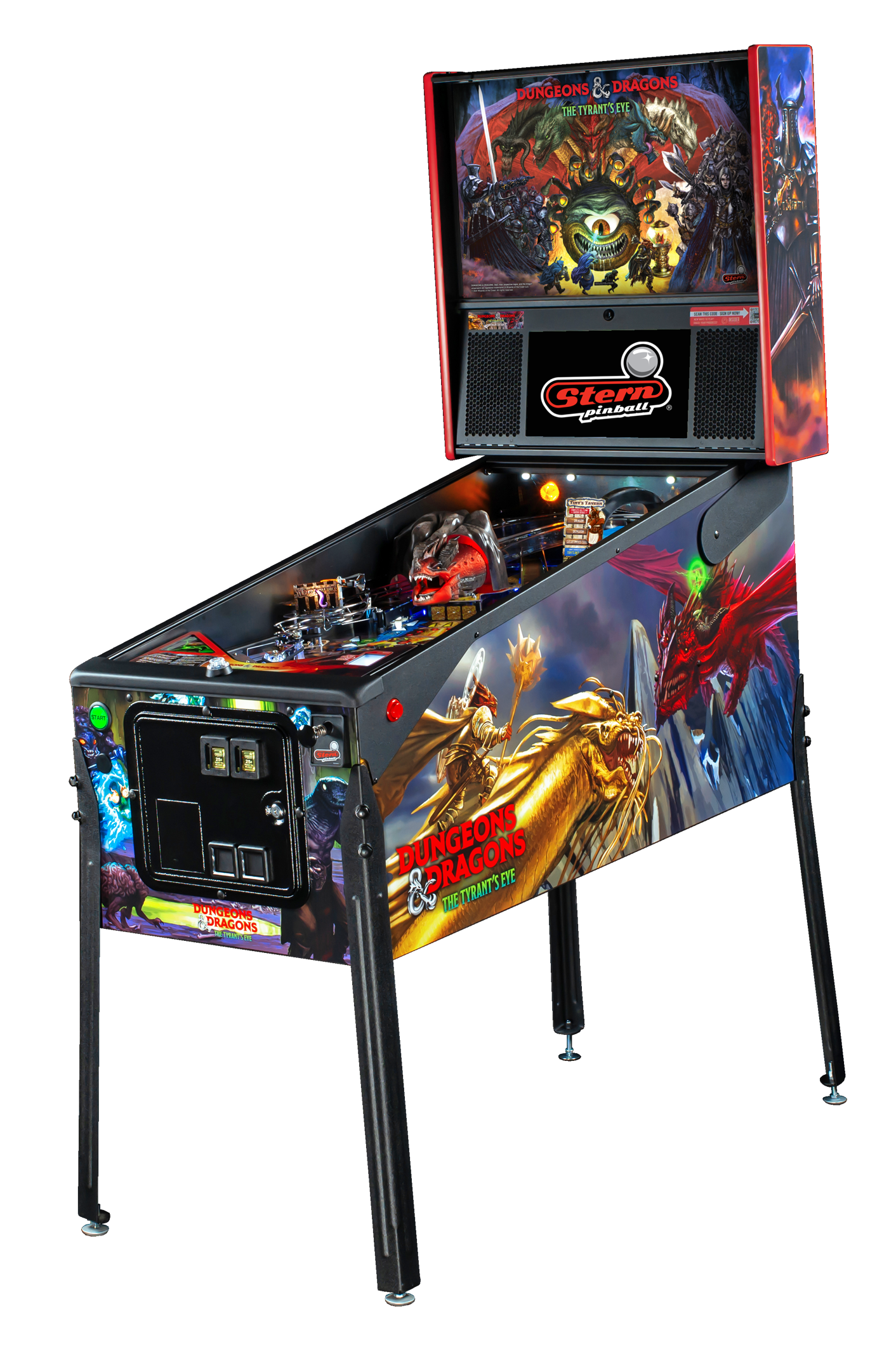 Dungeons and Dragons Premium Pinball By Stern - LittleWonders