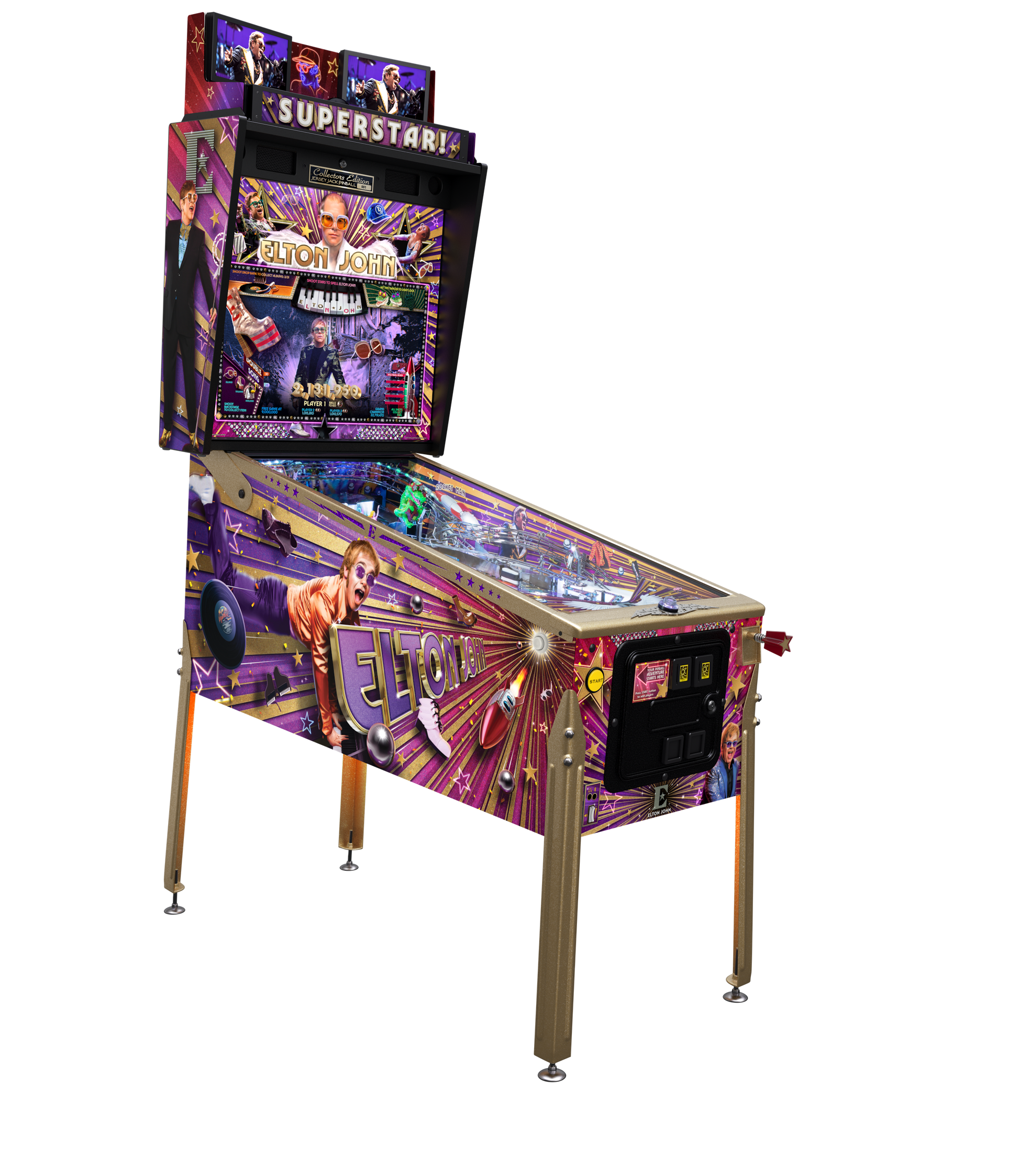 Elton John Pinball Collectors Edition - LittleWonders