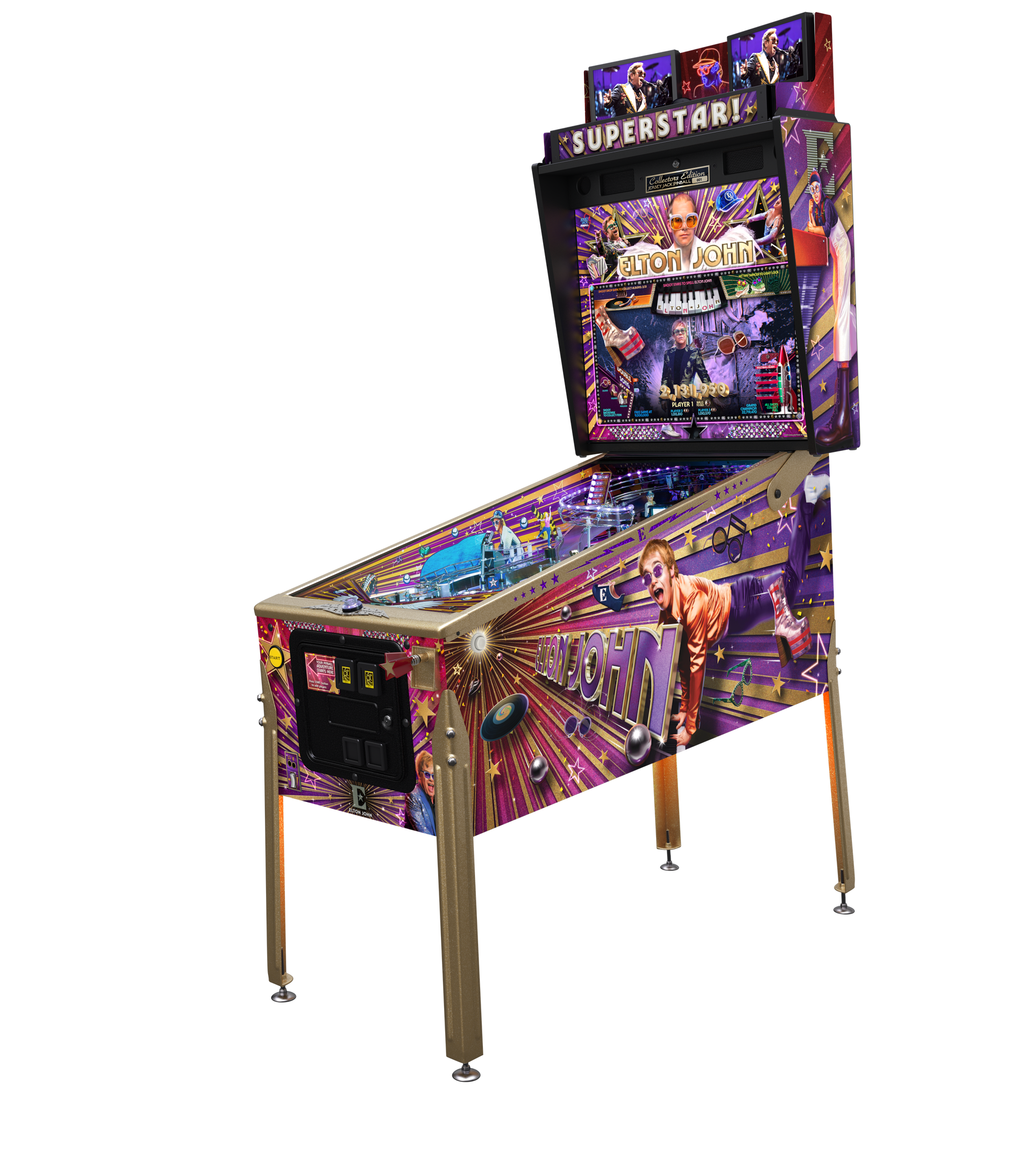 Elton John Pinball Collectors Edition - LittleWonders