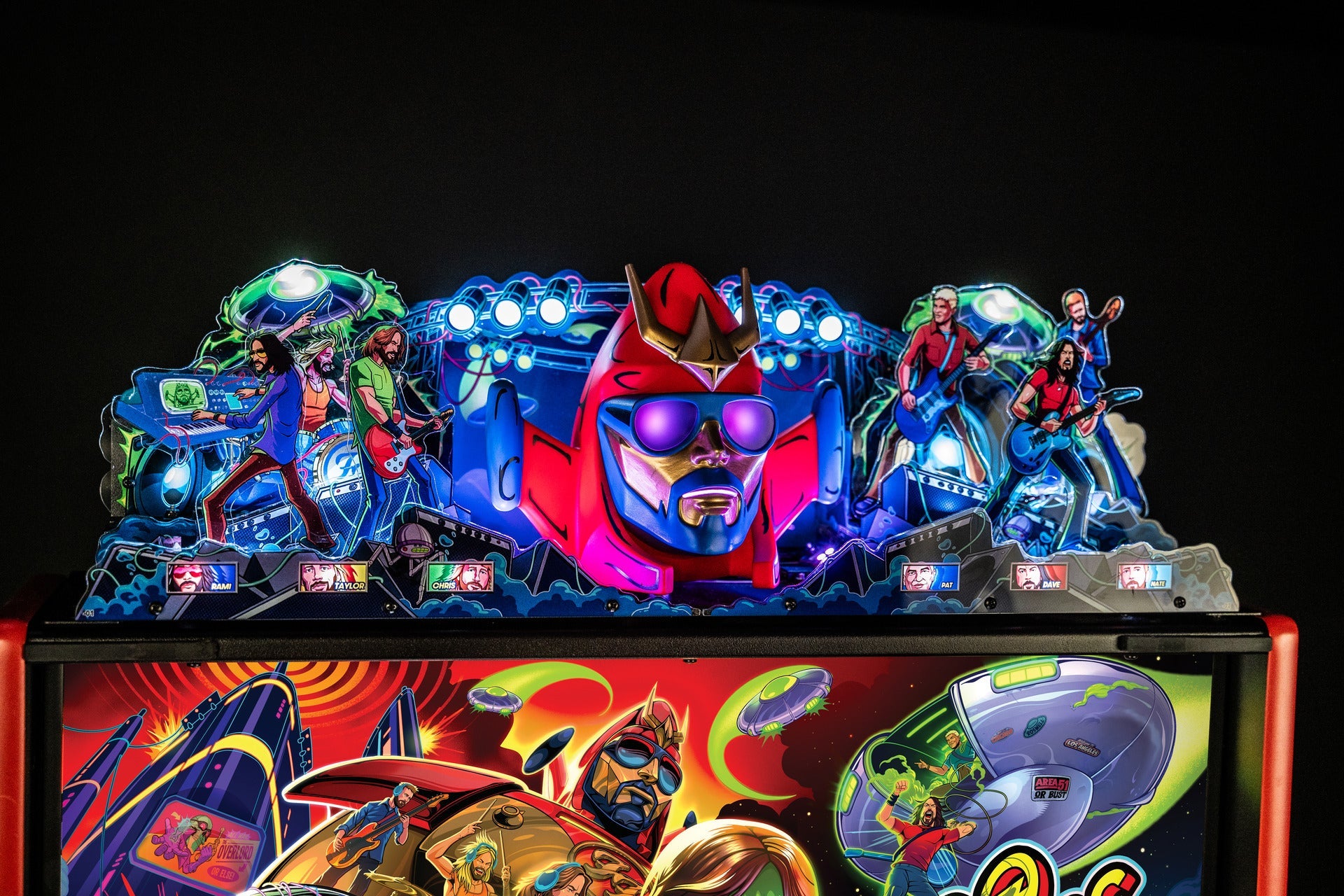 Foo Fighters FooBot Topper by Stern Pinball - LittleWonders