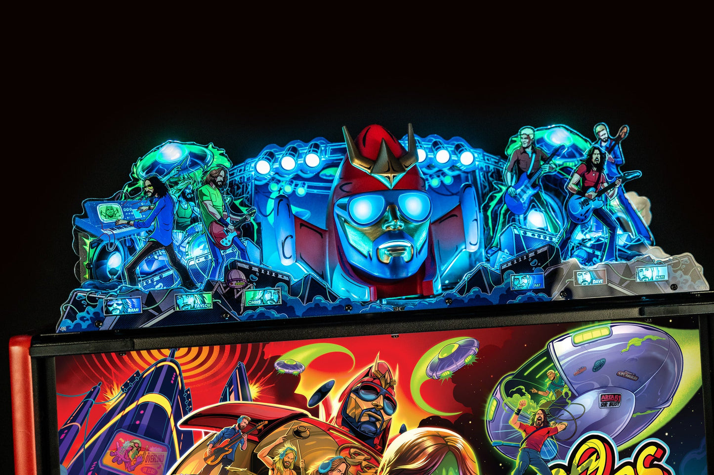 Foo Fighters FooBot Topper by Stern Pinball - LittleWonders